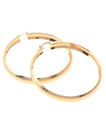 Gold Plated Hoop Earrings