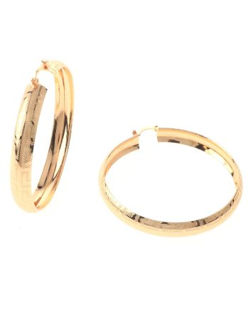 Gold Plated Hoop Earrings