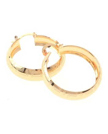 Gold Plated Hoop Earrings