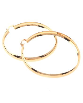 Gold Plated Hoop Earrings