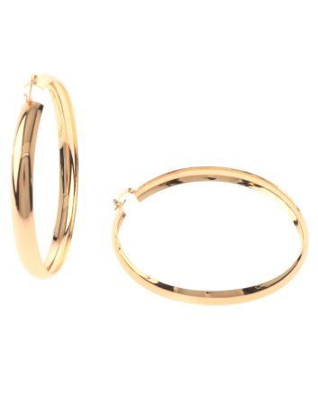Gold Plated Hoop Earrings