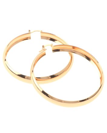 Gold Plated Hoop Earrings