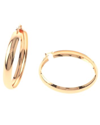 Gold Plated Hoop Earrings