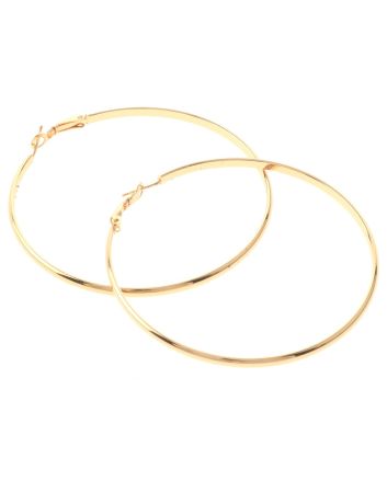 Gold Plated Hoop Earrings