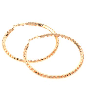 Gold Plated Hoop Earrings