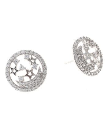 Cubic Zirconia Stud Earrings