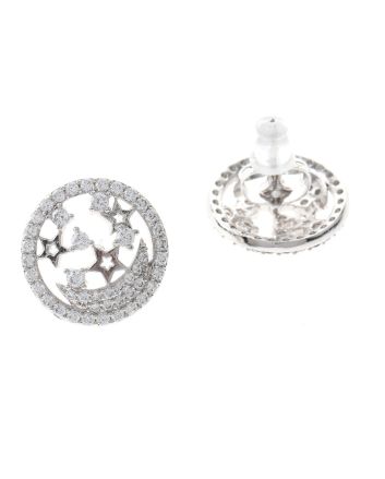 Cubic Zirconia Stud Earrings
