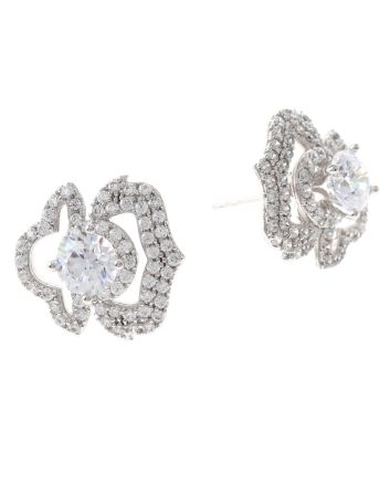 Cubic Zirconia Stud Earrings