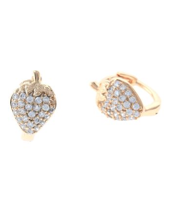 Cubic Zirconia Hoop Earrings