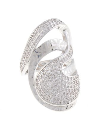 Fashion Rhodium Plated Ring