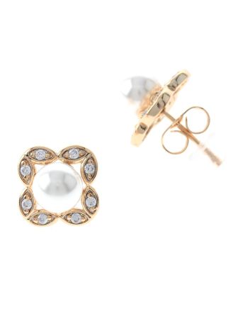 Cubic Zirconia Stud Earrings