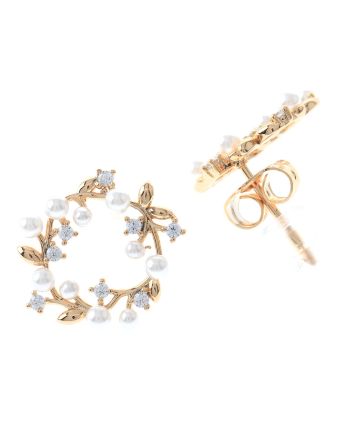 Cubic Zirconia Stud Earrings