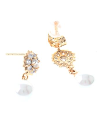 Cubic Zirconia Stud Earrings