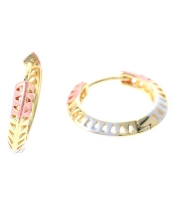 Gold Plated Hoop Earrings