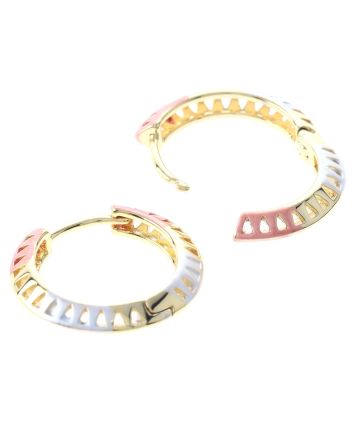 Gold Plated Hoop Earrings