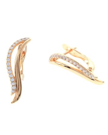 Cubic Zirconia Post Earrings