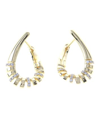 Cubic Zirconia Post Earrings