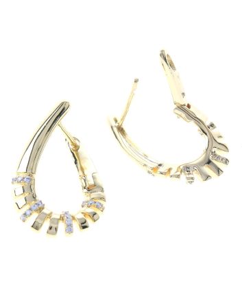 Cubic Zirconia Post Earrings