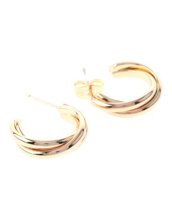 Gold Plated Post Earrings