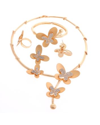 Gold Plated Necklace Set