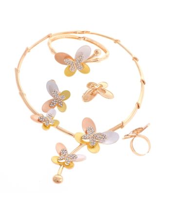 Gold Plated Necklace Set