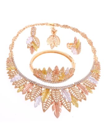 Gold Plated Necklace Set
