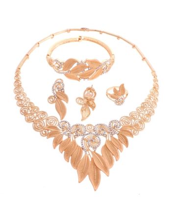 Gold Plated Necklace Set