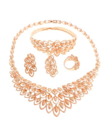 Gold Plated Necklace Set