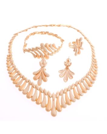Gold Plated Necklace Set