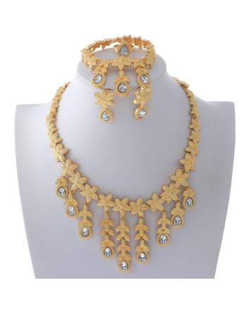 Gold Plated Necklace Set