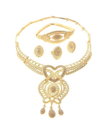 Gold Plated Necklace Set