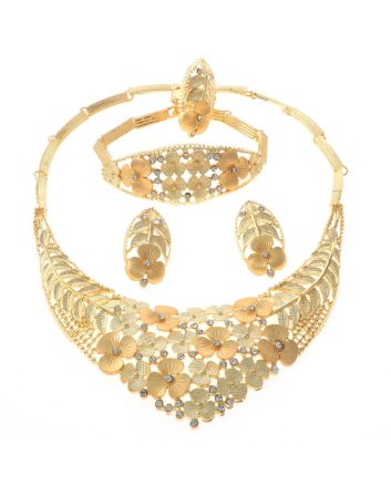 Gold Plated Necklace Set