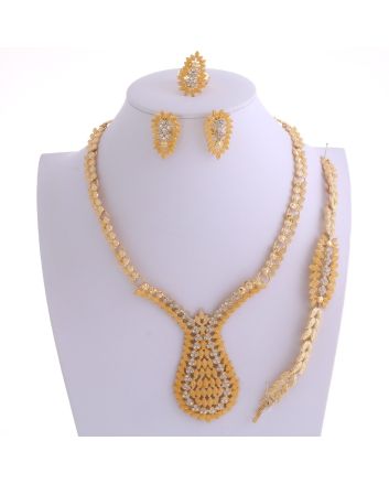 Gold Plated Necklace Set