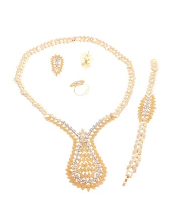Gold Plated Necklace Set