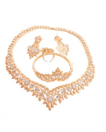 Gold Plated Necklace Set