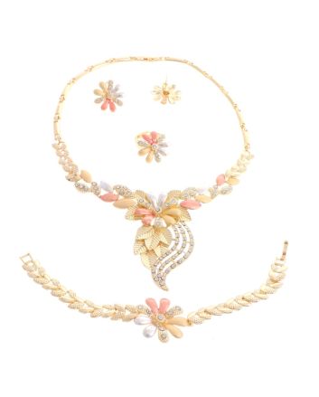 Gold Plated Necklace Set
