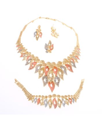 Gold Plated Necklace Set