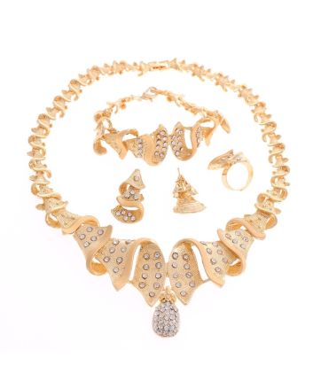 Gold Plated Necklace Set