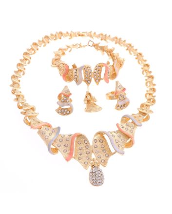 Gold Plated Necklace Set