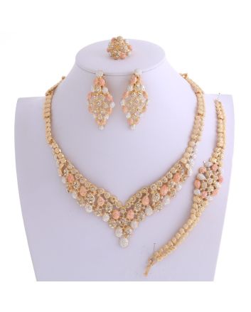 Gold Plated Necklace Set