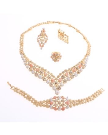 Gold Plated Necklace Set