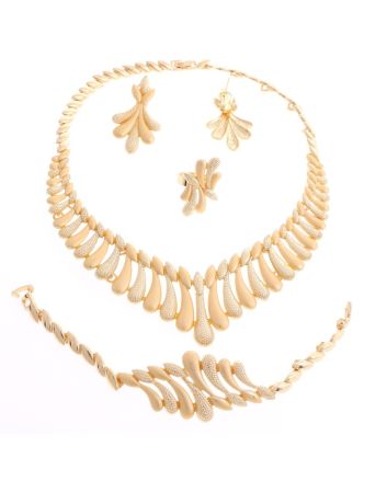 Gold Plated Necklace Set