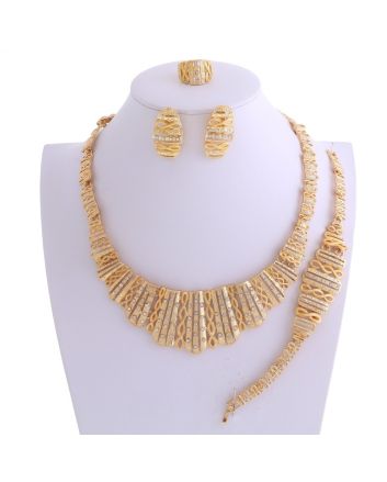 Gold Plated Necklace Set