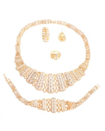 Gold Plated Necklace Set