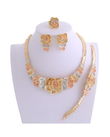 Gold Plated Necklace Set