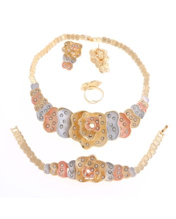 Gold Plated Necklace Set