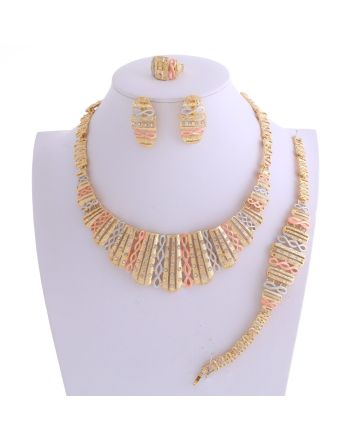 Gold Plated Necklace Set