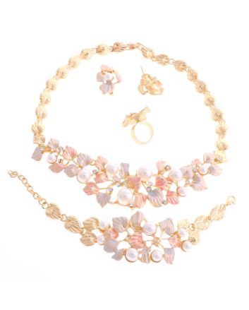 Gold Plated Necklace Set