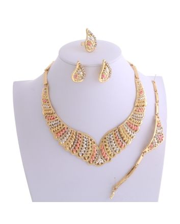 Gold Plated Necklace Set