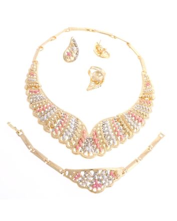 Gold Plated Necklace Set